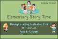 Elementary Story Time | Sedalia