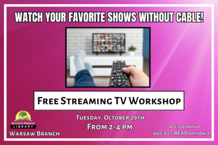 Streaming TV Workshop