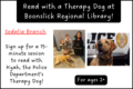 Read with a Therapy Dog!