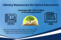 Library Resources for Home Educators