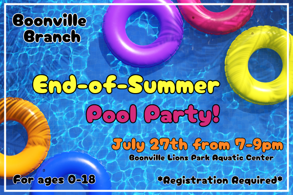 End-of-Summer Pool Party | Boonville