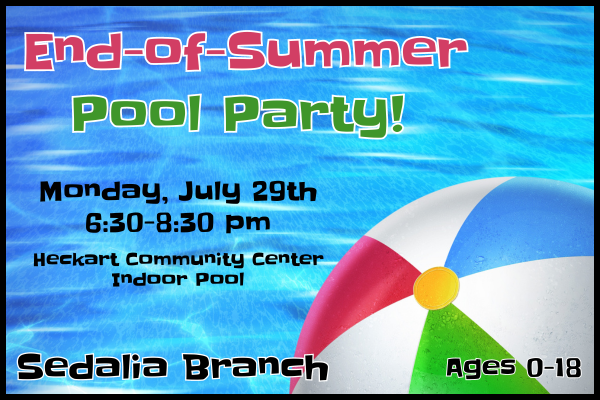 End-of-Summer Pool Party | Sedalia